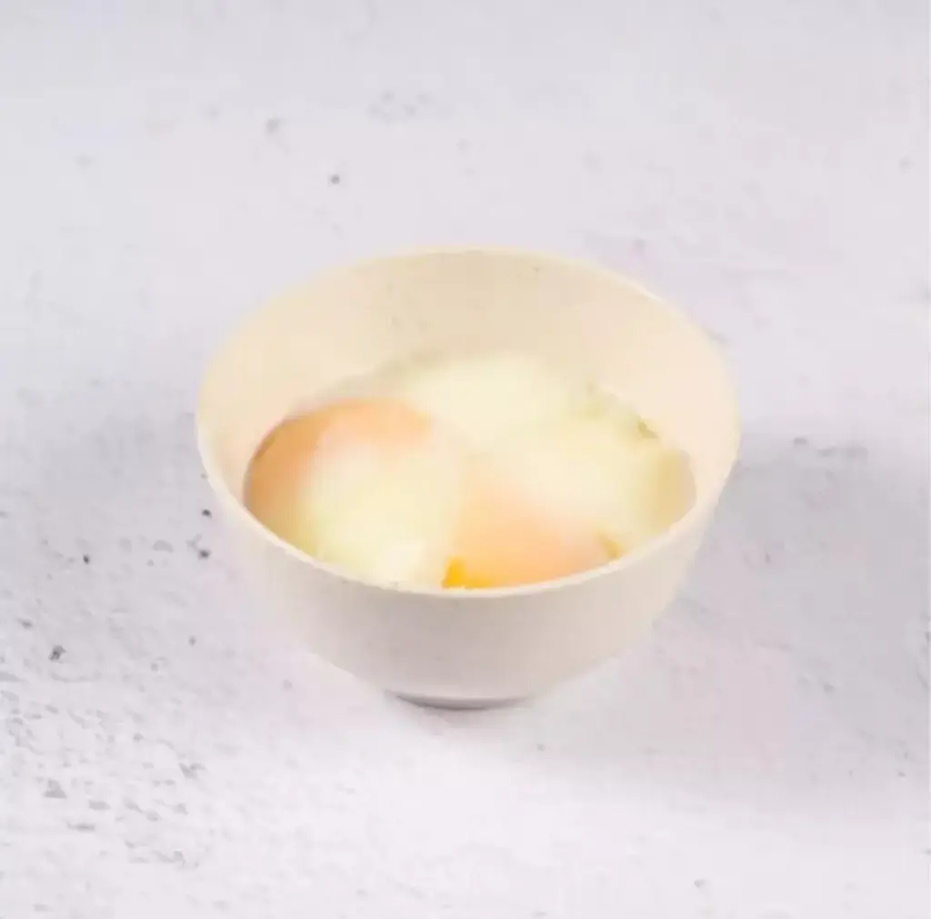 HALF BOILD EGG