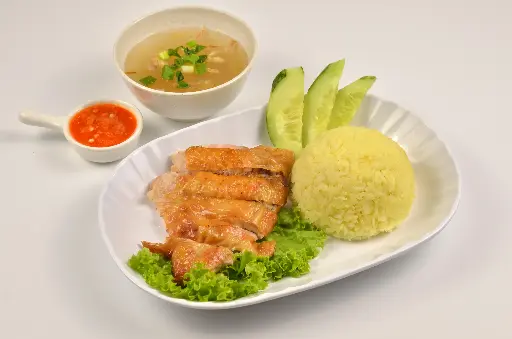 [1] Roasted Chicken Rice