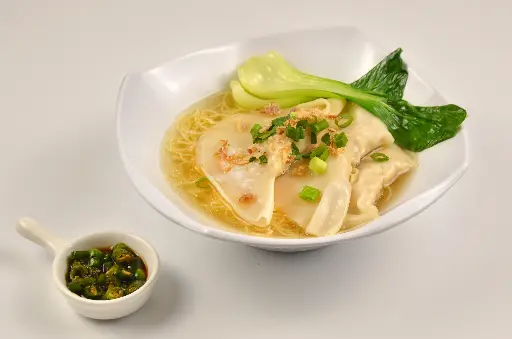[33] Dumpling Wonton Soup (8Pcs)